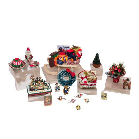 Artisan Christmas Holiday Décor Mini Collection Multiple Artists #1