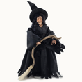 Load image into Gallery viewer, Kind Witch by Marcia Backstrom & Falcon Miniatures Resin Halloween Character Lady Doll
