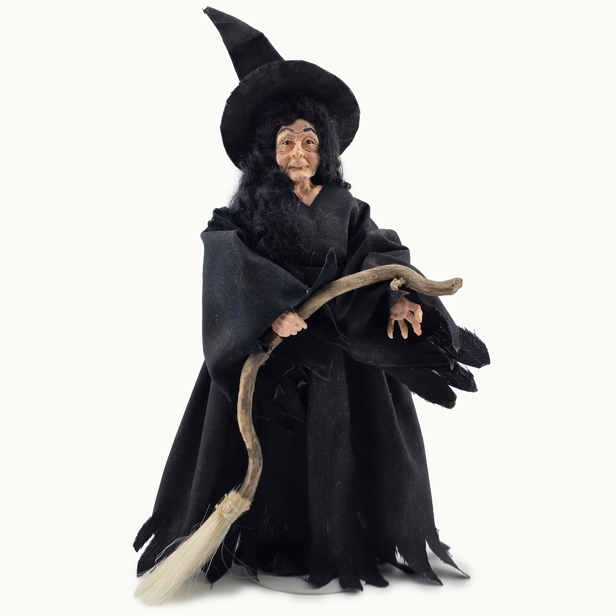 Kind Witch by Marcia Backstrom & Falcon Miniatures Resin Halloween Character Lady Doll