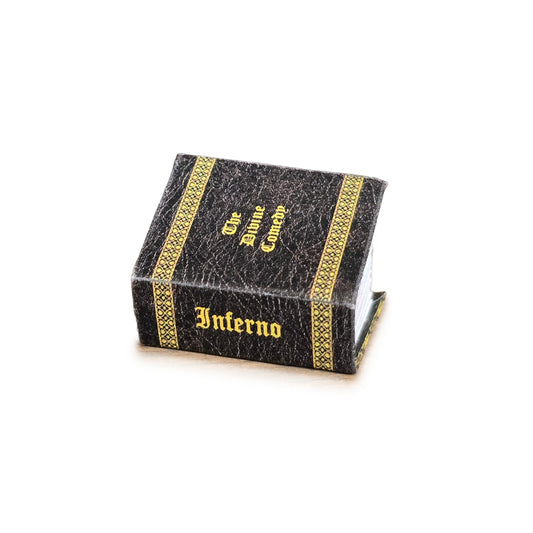 Miniature book on isolated background
