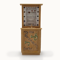 Load image into Gallery viewer, Miniature Personality Tester OOAK Carnival Arcade Game with Working Lights, Signed Cheri Varisco (1994)
