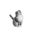 Load image into Gallery viewer, OOAK Miniature Scottish Fold Cat Figure with Original Box
