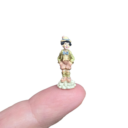 Randall Zadar Alpine Boy Retired Bronze Micro Miniature 1998 #37