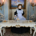 Load image into Gallery viewer, Dimitri Shevchenko Sterling Silver Footed Serving Basket Dollhouse Miniature
