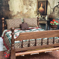 Load image into Gallery viewer, One-of-a-Kind Hand Quilted Patchwork Bedspread Set with Pillows 1:12 Scale
