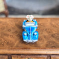 Load image into Gallery viewer, Randall Zadar Cool Little Cars #3 Mouse Car Bronze Figurine Retired 2006 Blue
