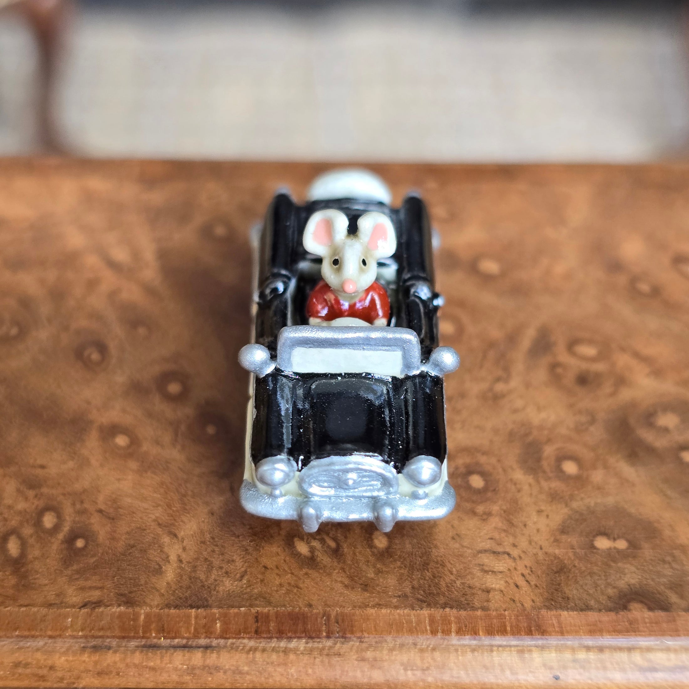 Randall Zadar Cool Little Cars #2 Mouse Nash Metropolitan Figurine Retired 2006 Black
