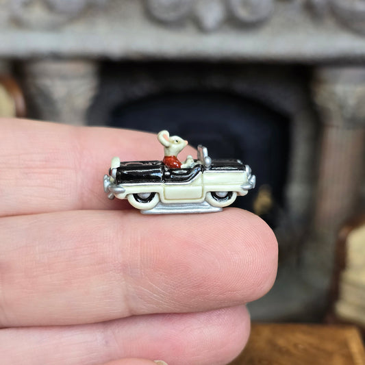 Randall Zadar Cool Little Cars #2 Mouse Nash Metropolitan Figurine Retired 2006 Black