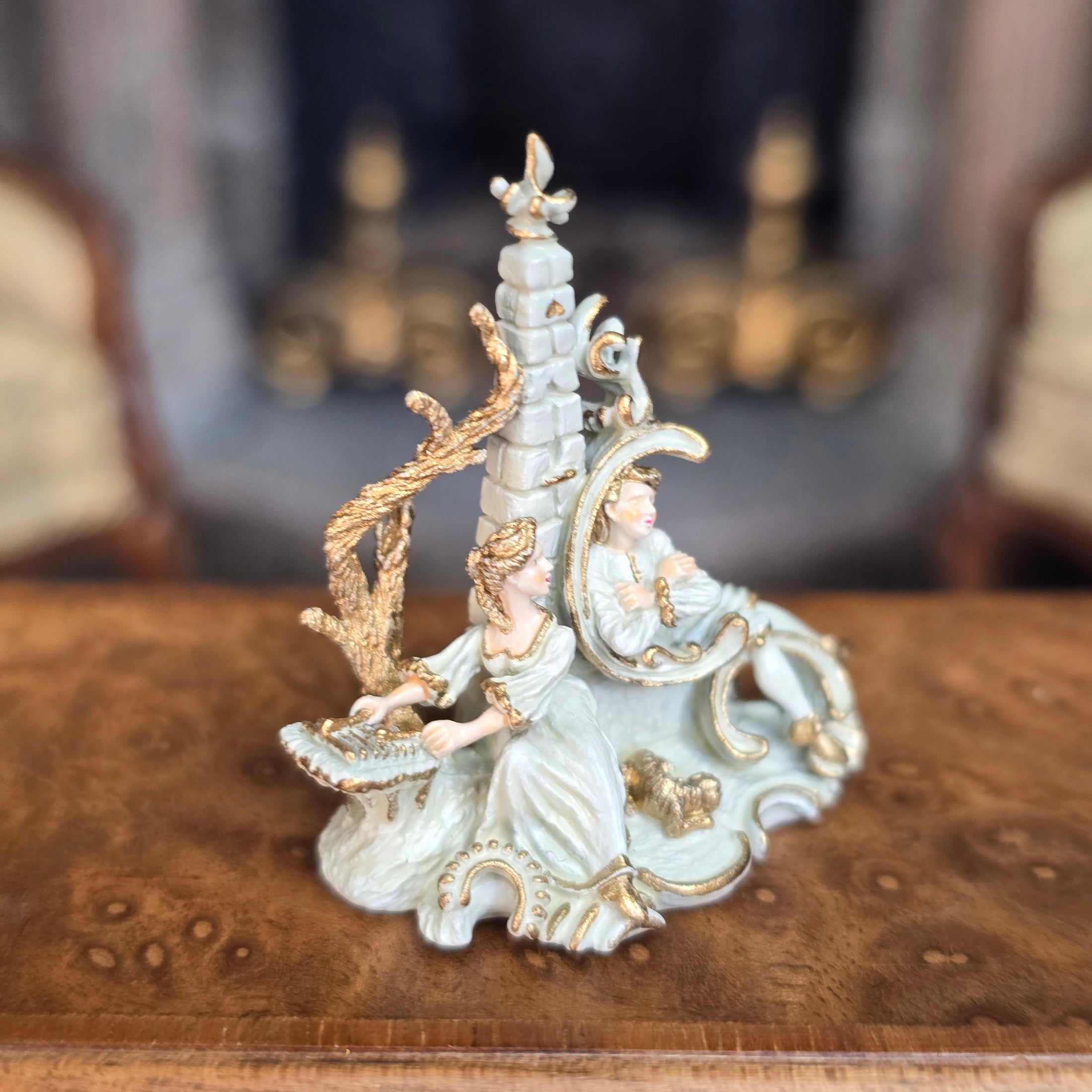Randall Zadar Sleeper Awakened Classic White Bronze Figurine Retired 1997 #29