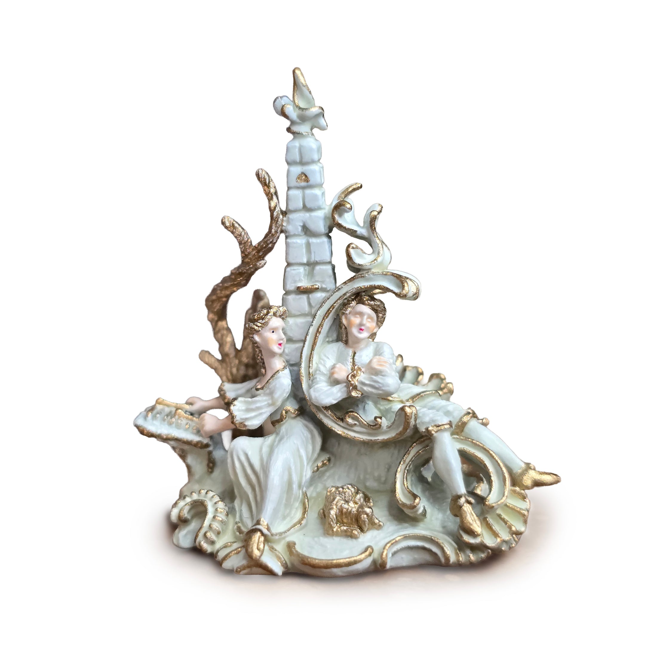 Randall Zadar Sleeper Awakened Classic White Bronze Figurine Retired 1997 #29