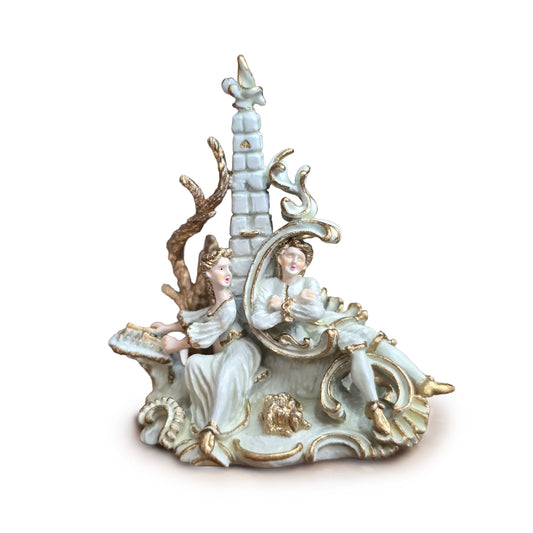 Randall Zadar Sleeper Awakened Classic White Bronze Figurine Retired 1997 #29