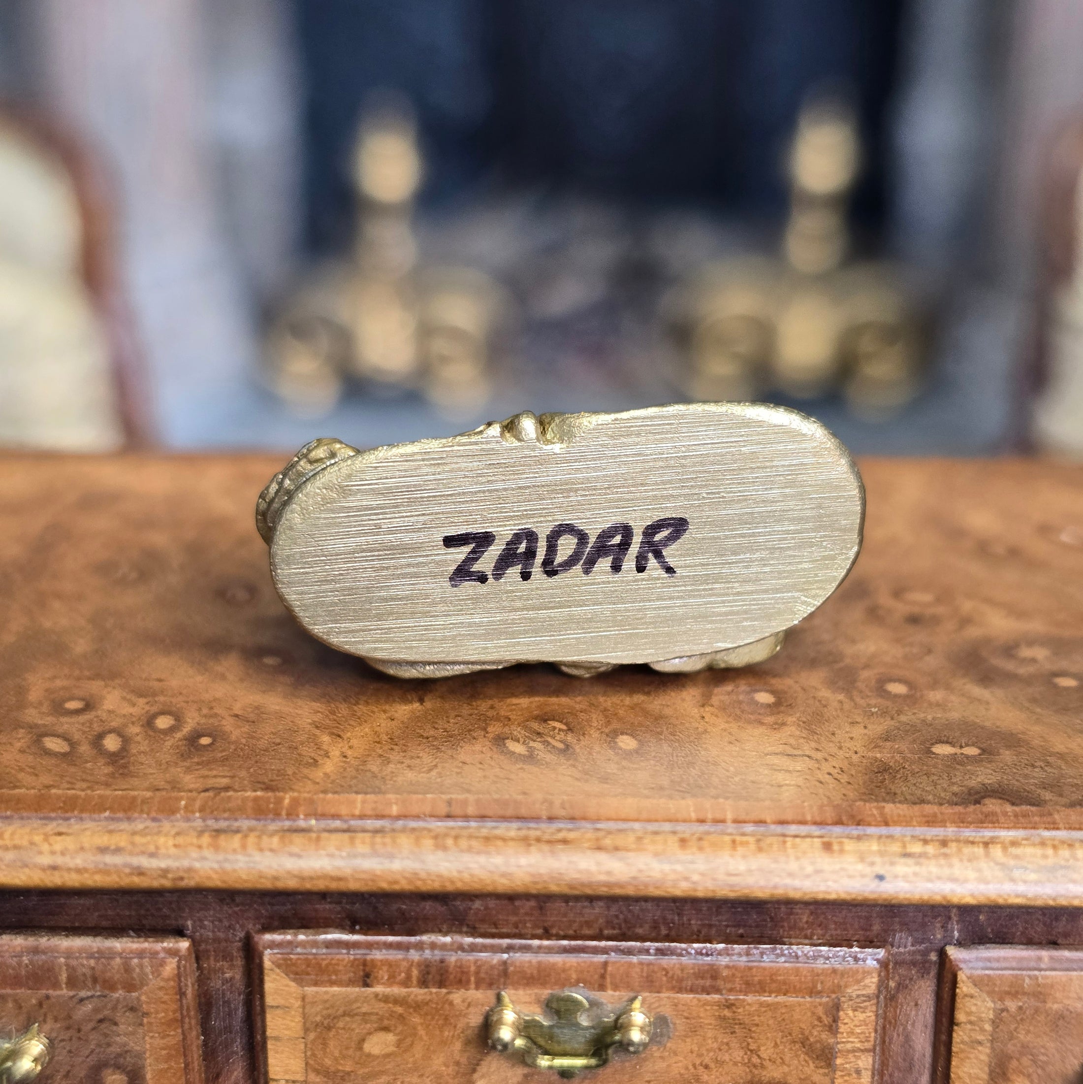 Randall Zadar Grandpa's Story Bronze Figurine Retired 1995 #19