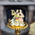 Load image into Gallery viewer, Randall Zadar Autumn Lovers Retired Bronze Micro Miniature Figurine 2000 #45
