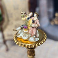Load image into Gallery viewer, Randall Zadar Autumn Lovers Retired Bronze Micro Miniature Figurine 2000 #45
