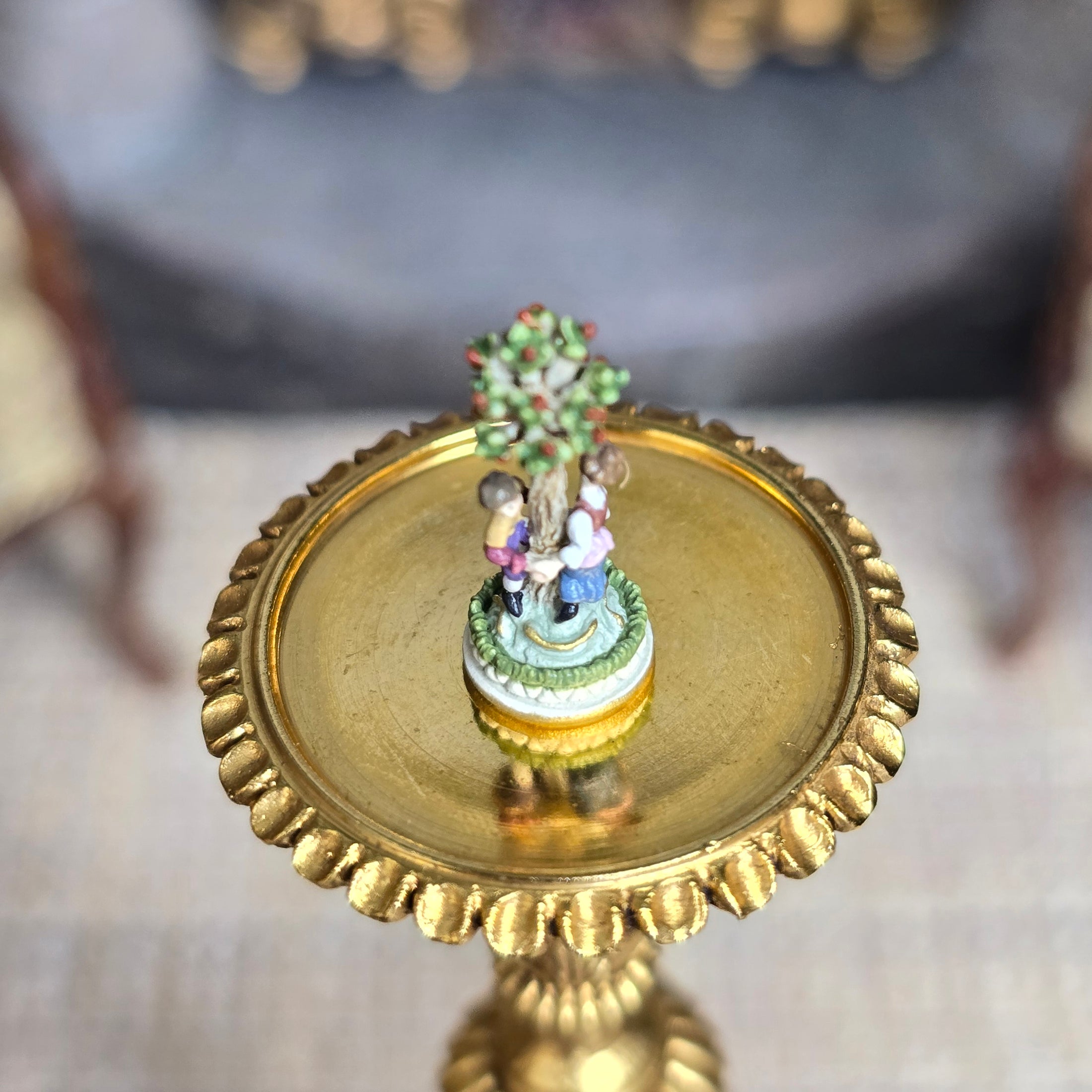 Randall Zadar Young Love Retired Bronze Micro Miniature Figurine 1996 #21