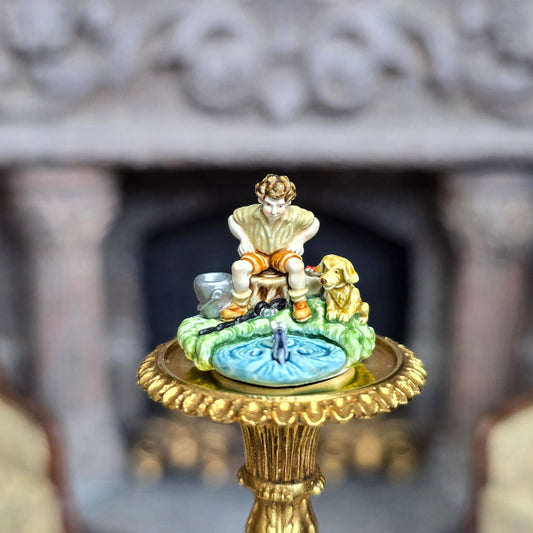 Randall Zadar The One That Got Away Retired Bronze Micro Miniature 2001 #62