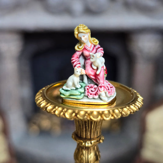 Randall Zadar Miss Glamour Retired Bronze Micro Miniature First Signed 2003 #73