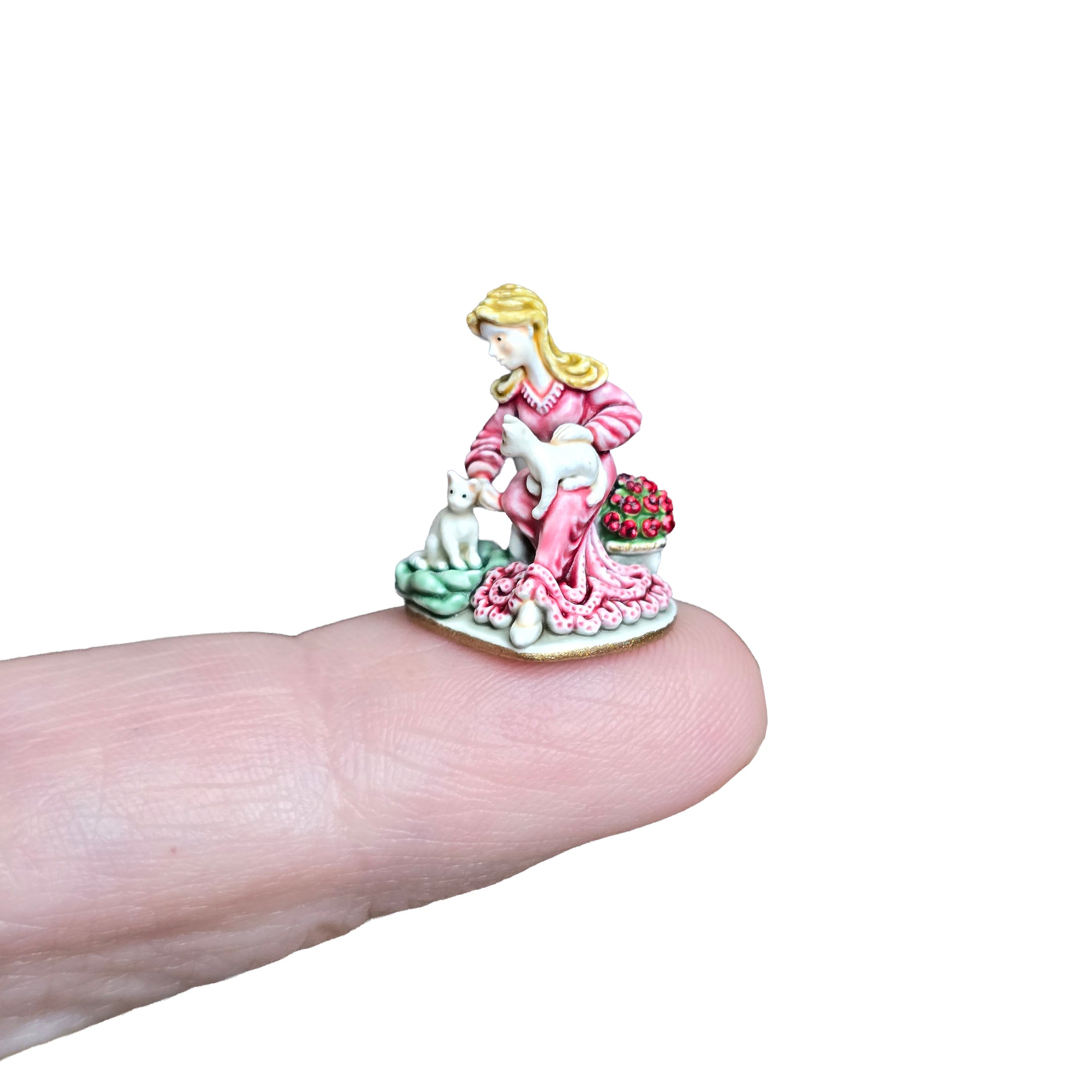Randall Zadar Miss Glamour Retired Bronze Micro Miniature First Signed 2003 #73