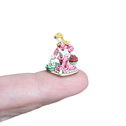 Randall Zadar Miss Glamour Retired Bronze Micro Miniature First Signed 2003 #73