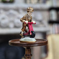 Load image into Gallery viewer, Randall Zadar Scooter Kid Retired Bronze Micro Miniature 2002 #69

