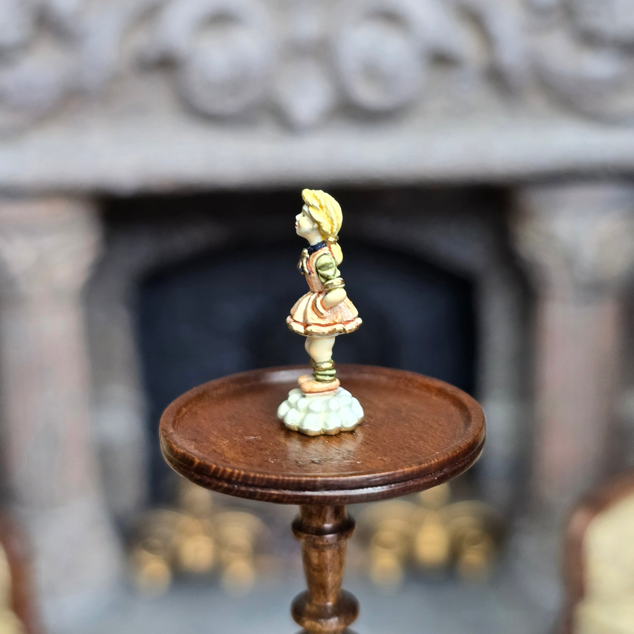 Randall Zadar Alpine Girl Retired Bronze Micro Miniature 1999 First Signed #42