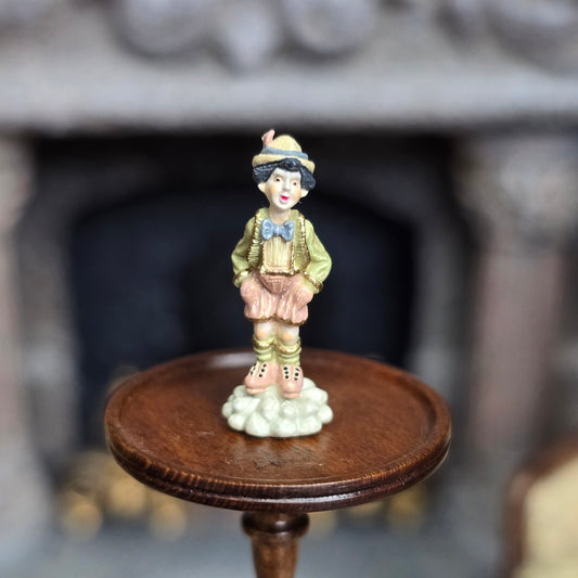 Randall Zadar Alpine Boy Retired Bronze Micro Miniature 1998 #37