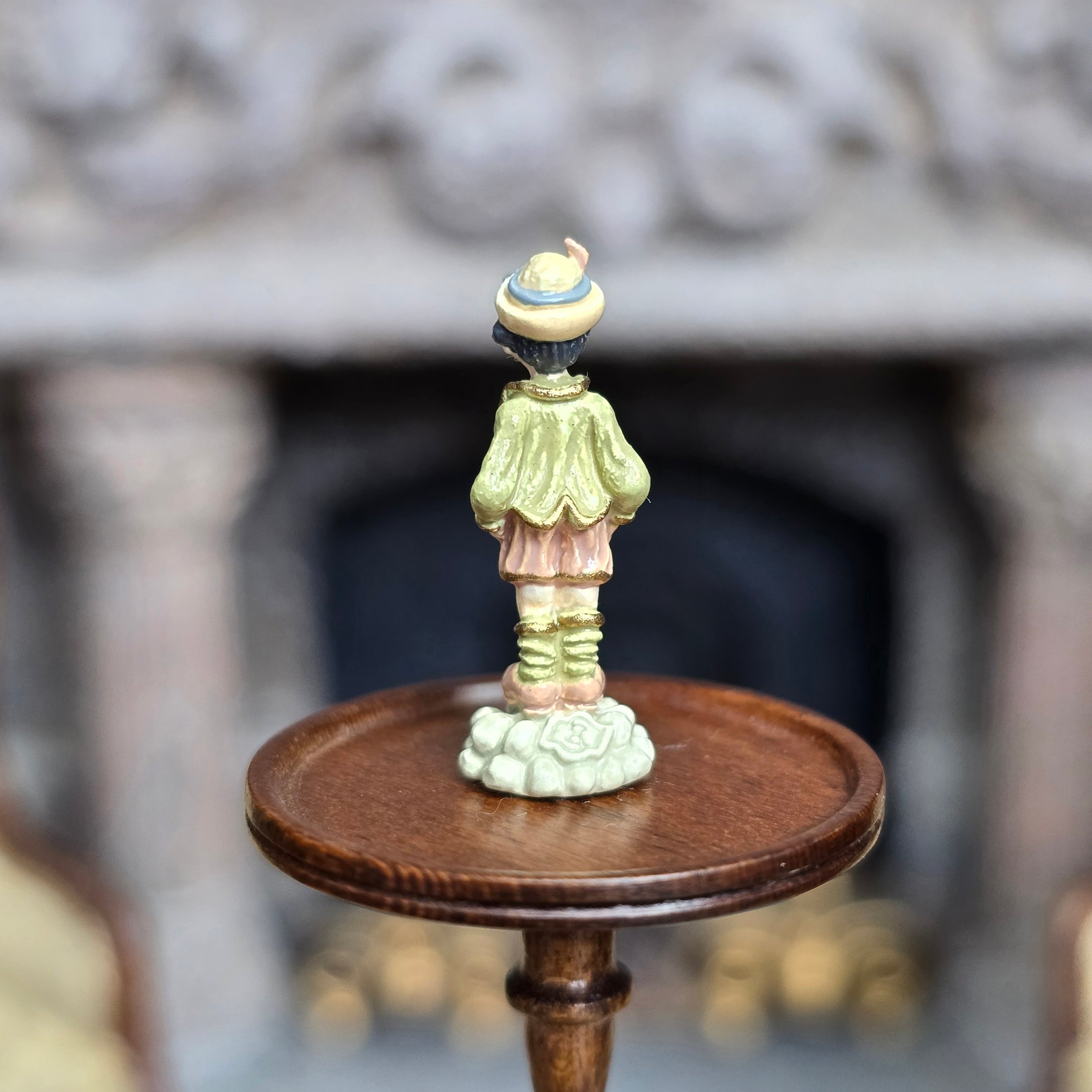 Randall Zadar Alpine Boy Retired Bronze Micro Miniature 1998 #37