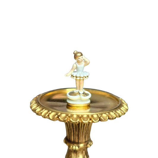 Randall Zadar Little Ballerina Retired Bronze Micro Miniature 2001 #58