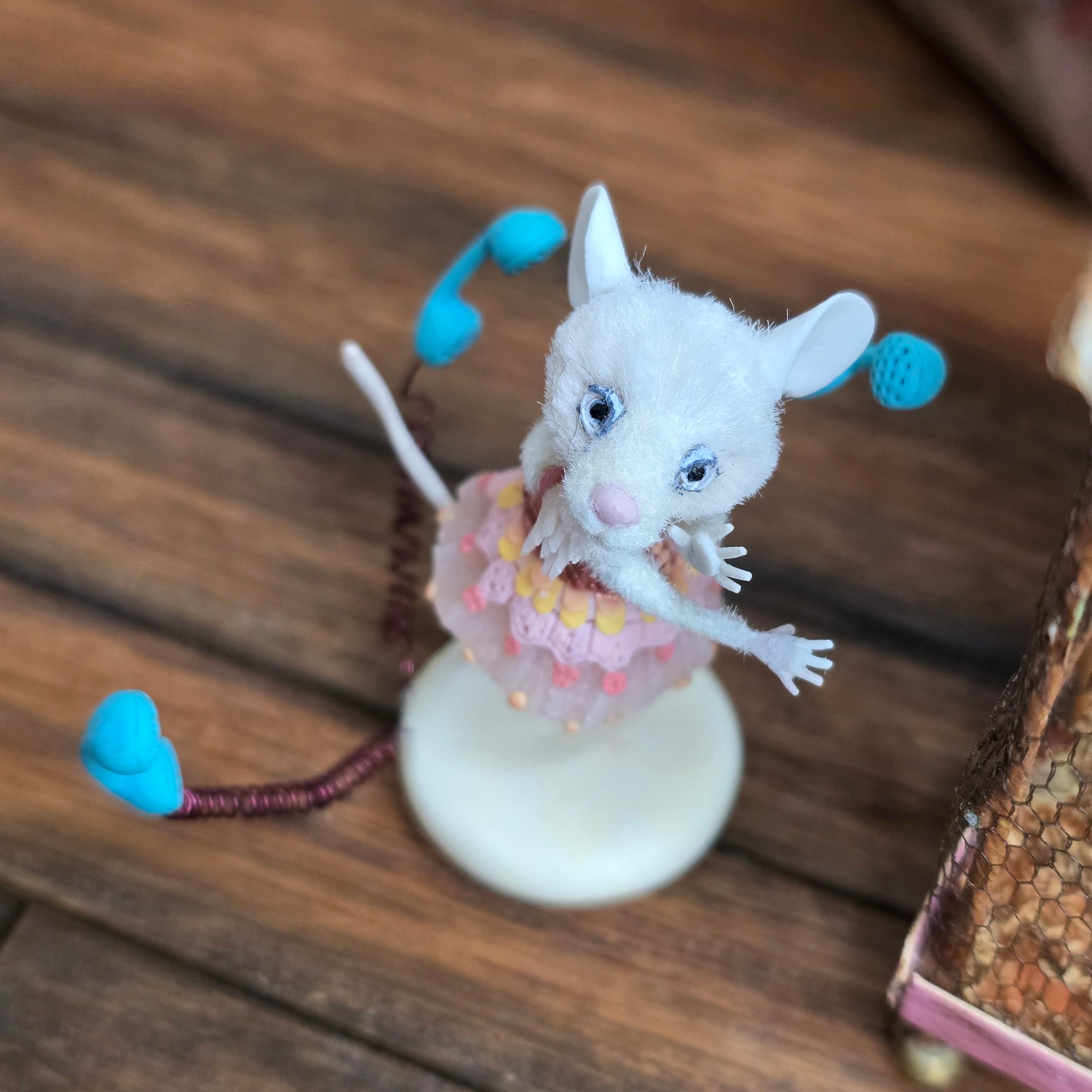 Aleah Klay “Miniature Mouse Dancer” Phone Series OOAK 2015