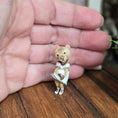 Load image into Gallery viewer, Aleah Klay Marilyn-Inspired Mouse in White Dress OOAK Miniature 2013

