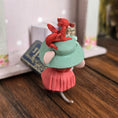 Load image into Gallery viewer, Aleah Klay “Miniature Mouse with Pet Dragon Hat” OOAK 2014
