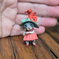 Load image into Gallery viewer, Aleah Klay “Miniature Mouse with Pet Dragon Hat” OOAK 2014
