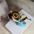 Load image into Gallery viewer, Alice Mouse with Red Queen Doll by Aleah Klay, OOAK 2014
