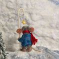 Load image into Gallery viewer, Aleah Klay “Shepherd Mouse with Star Crook” OOAK 2012

