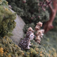 Load image into Gallery viewer, Aleah Klay Tiny Hedgehog OOAK Miniature c.2014
