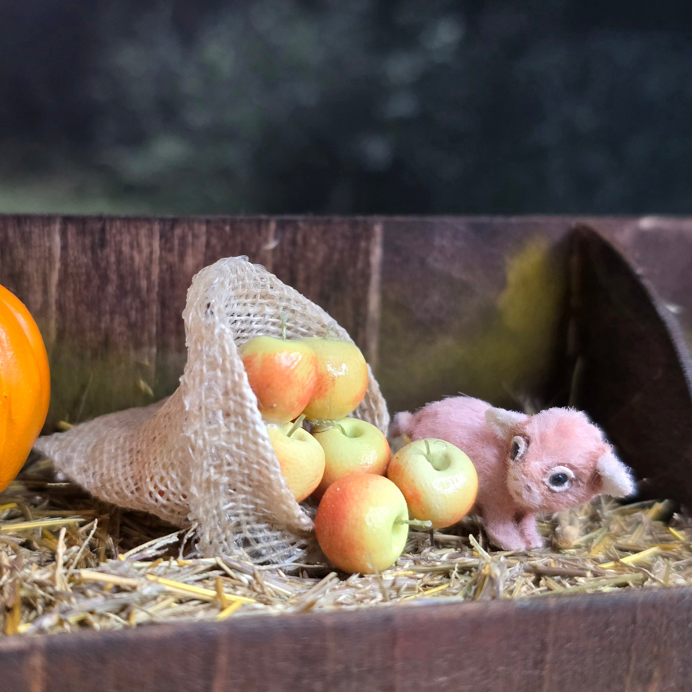 Aleah Klay “Miniature Piglet Mouse Pet” OOAK 2014 Hand Sculpted