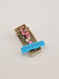 Load image into Gallery viewer, Arlene Bellinger Pink Silk Roses & Baby's Breath Bouquet Romantic Gift Box
