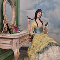Load image into Gallery viewer, Gale Elena Bantock IGMA OOAK Victorian Vanity Dollhouse Vignette Signed 2022
