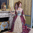 Load image into Gallery viewer, Gale Elena Bantock IGMA Victorian Drawing Room Vignette with Beautiful Doll
