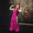 Load image into Gallery viewer, James Carrington “The Singer” Expressive Clay Cabaret Character Dollhouse Doll Woman
