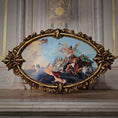 Load image into Gallery viewer, Fatima Dona Miniature Framed Oil Painting After Tiepolo Barbaro Family Gilt Frame
