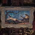 Load image into Gallery viewer, Chris Sparrow Miniature Oil Painting Spanish Guitar Scene Gilt Frame
