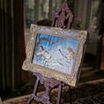 Load image into Gallery viewer, Chris Sparrow Miniature Oil Painting Spanish Guitar Scene Gilt Frame
