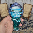 Load image into Gallery viewer, Fatima Dona Ocean Illusion Framed Oil Painting with Sculpted Water Feature
