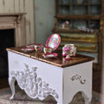 Load image into Gallery viewer, Miyuki Nagashima Sevres Style Porcelain Pink Floral Tea Set with Service for Two
