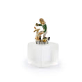 Load image into Gallery viewer, Robert Olszewski “Special Treat” Boy And Bunny Shelf Sitter Spring Figurine
