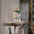 Load image into Gallery viewer, Robert Olszewski “Special Treat” Boy And Bunny Shelf Sitter Spring Figurine

