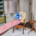 Load image into Gallery viewer, Whimsical Sorcerer Mouse Teapot Miniature Decorative Clay Sculpture

