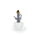 Load image into Gallery viewer, Whimsical Haunted House Halloween Coffee Pot Sculpted Clay Miniature
