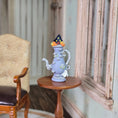 Load image into Gallery viewer, Whimsical Haunted House Halloween Coffee Pot Sculpted Clay Miniature
